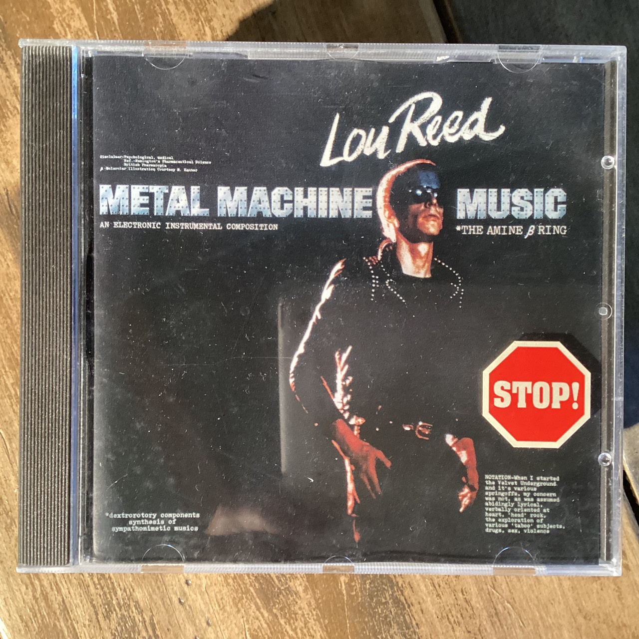 CD COMPACT DISC- Lou Reed - Metal Machine Music -   Compact Disc