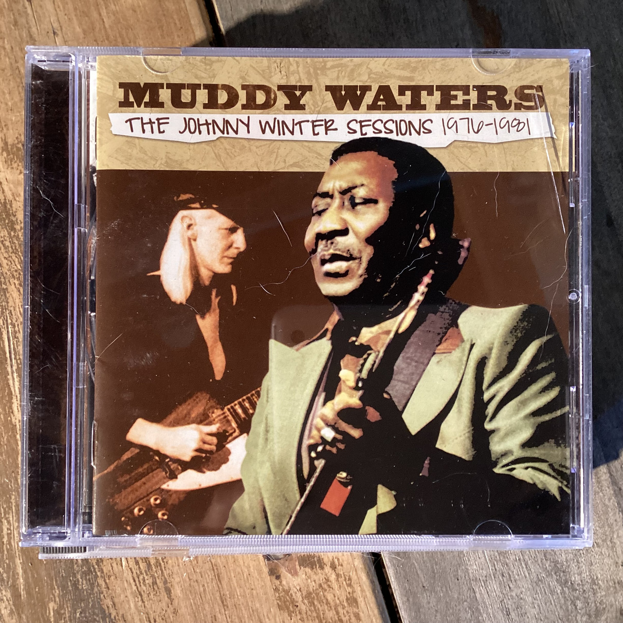 CD COMPACT DISC - Muddy Waters - The Johnny Winter Sessions - 1976-1981   -  COMPACT DISC