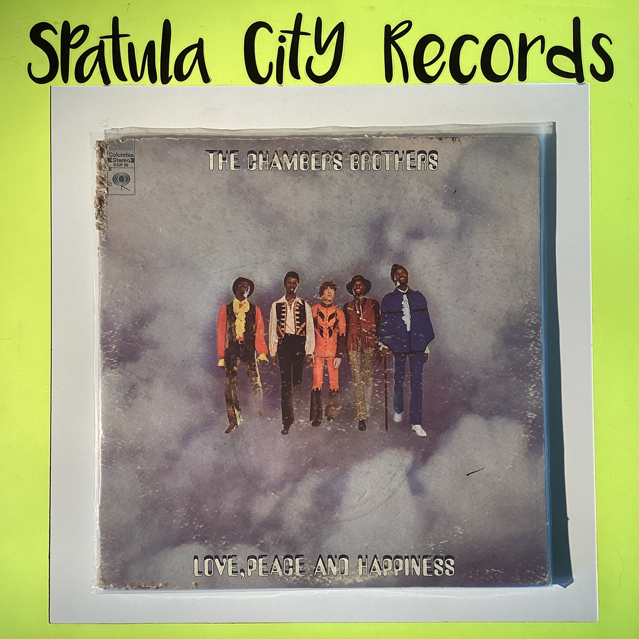 The Chambers Brothers - Love, Peace And Happiness / Live At Bill Graham's Fillmore East - double vinyl record LP