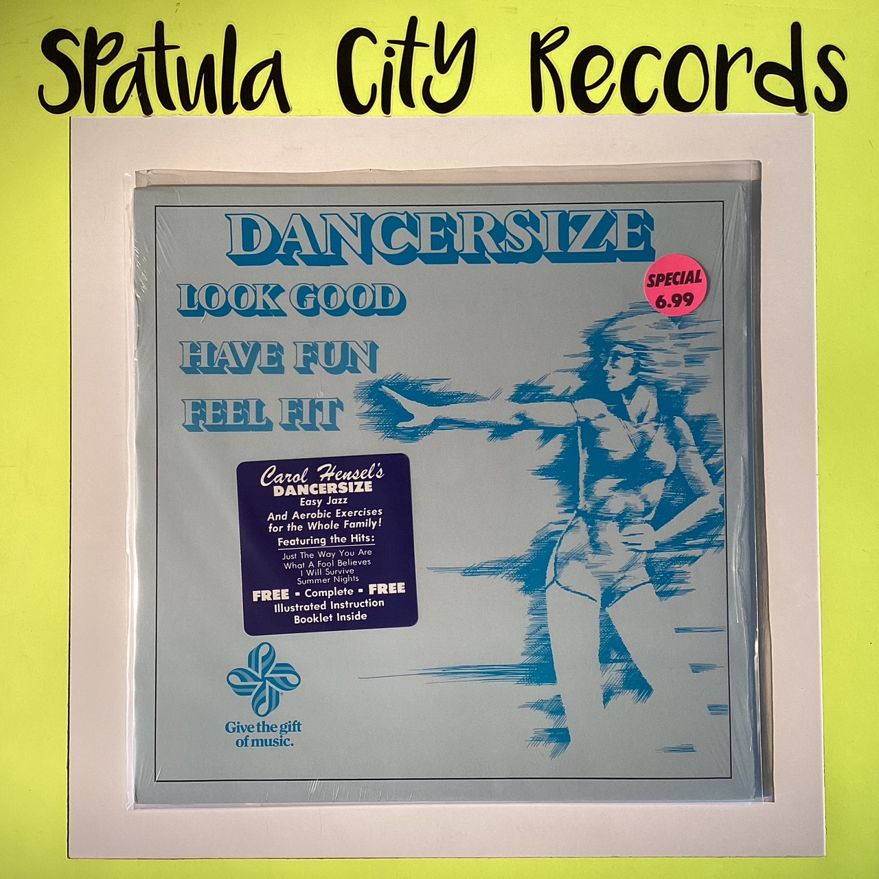 Carol Hensel - Dancersize - vinyl record LP