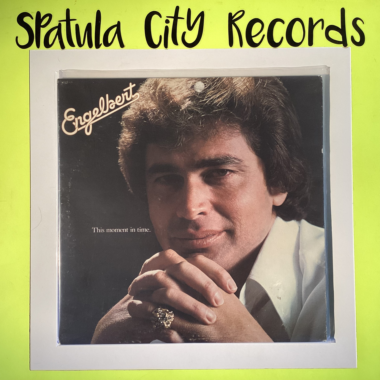 Engelbert Humperdinck - This Moment In Time - WLP PROMO - vinyl record LP