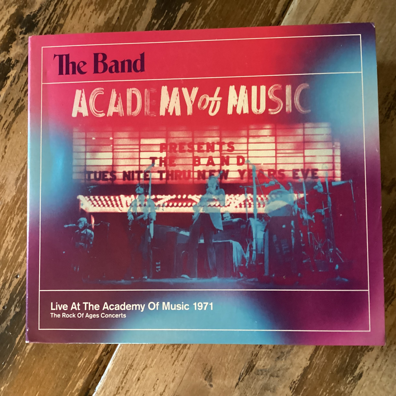 CD COMPACT DISC - The Band - Live At The Academy Of Music 1971 (The Rock Of Ages Concerts) - DOUBLE COMPACT DISC CD COMPACT DISC - The Band - Live At The Academy Of Music 1971 (The Rock Of Ages Concerts) - DOUBLE COMPACT DISC