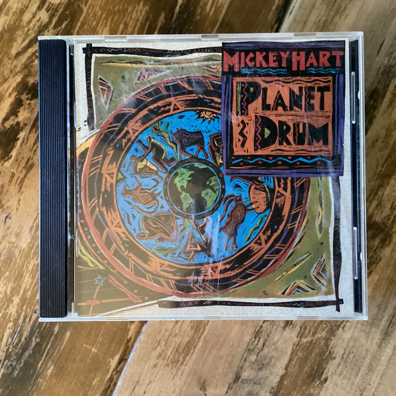 CD COMPACT DISC - Mickey Hart - Planet Drum - COMPACT DISC CD COMPACT DISC - Mickey Hart - Planet Drum - COMPACT DISC
