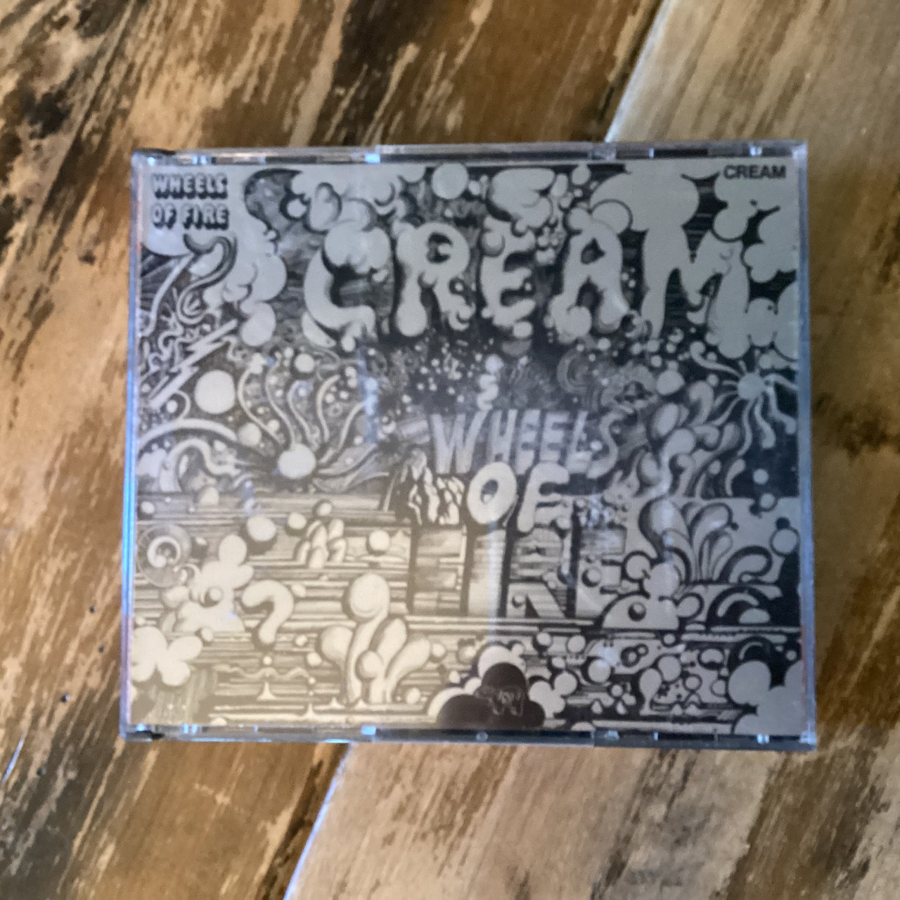 CD COMPACT DISC - Cream - Wheels Of Fire  - GERMAN IMPORT - DOUBLE COMPACT DISC CD COMPACT DISC - Cream - Wheels Of Fire  - GERMAN IMPORT - DOUBLE COMPACT DISC