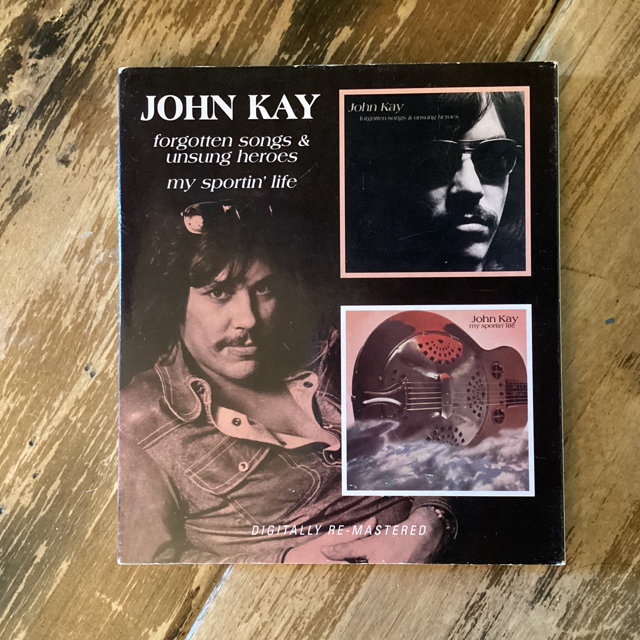 CD COMPACT DISC - John Kay - Forgotten Songs & Unsung Heroes/My Sportin' Life - COMPACT DISC CD COMPACT DISC - John Kay - Forgotten Songs & Unsung Heroes/My Sportin' Life - COMPACT DISC