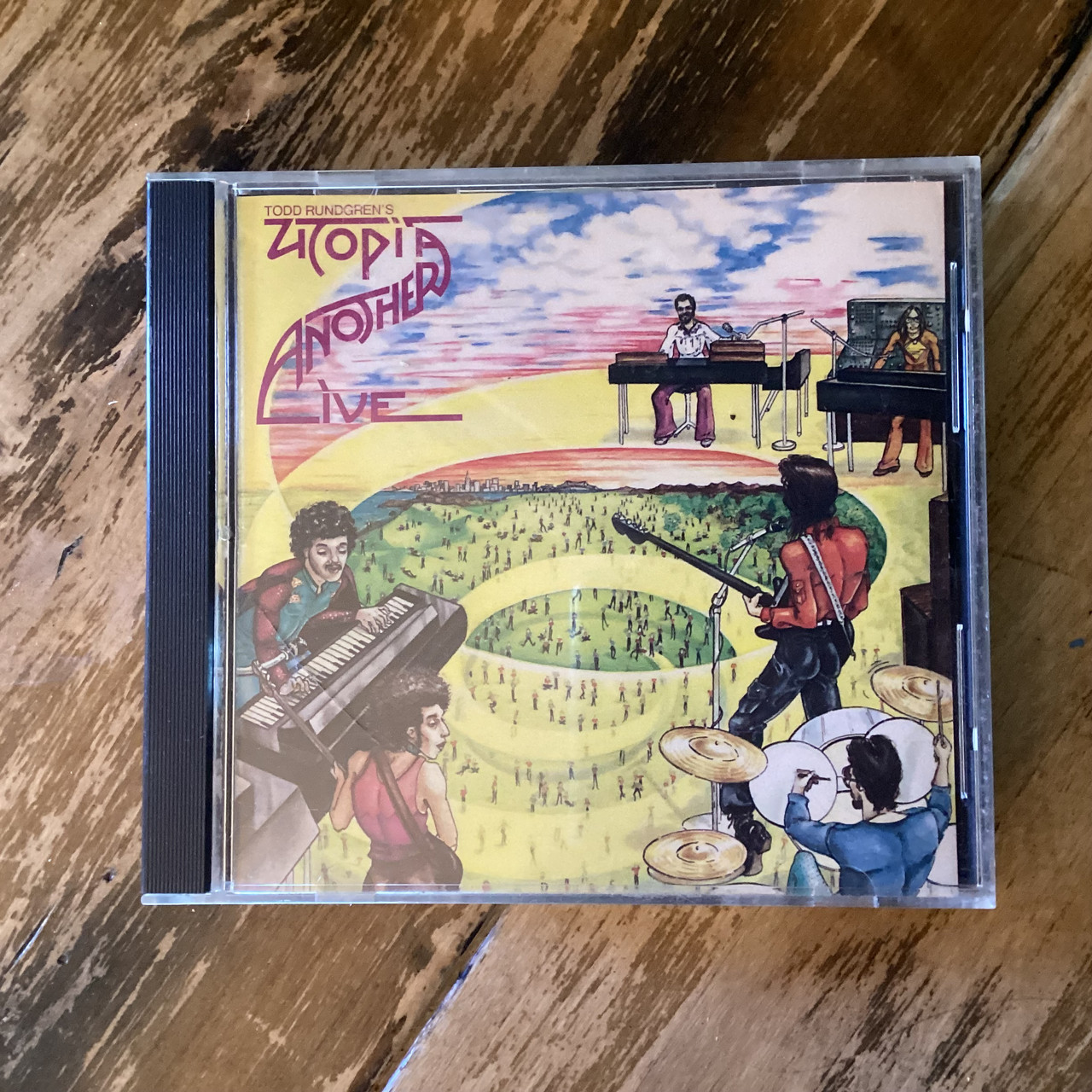CD COMPACT DISC - Todd Rundgren's Utopia - Another Live  - COMPACT DISC CD COMPACT DISC - Todd Rundgren's Utopia - Another Live  - COMPACT DISC