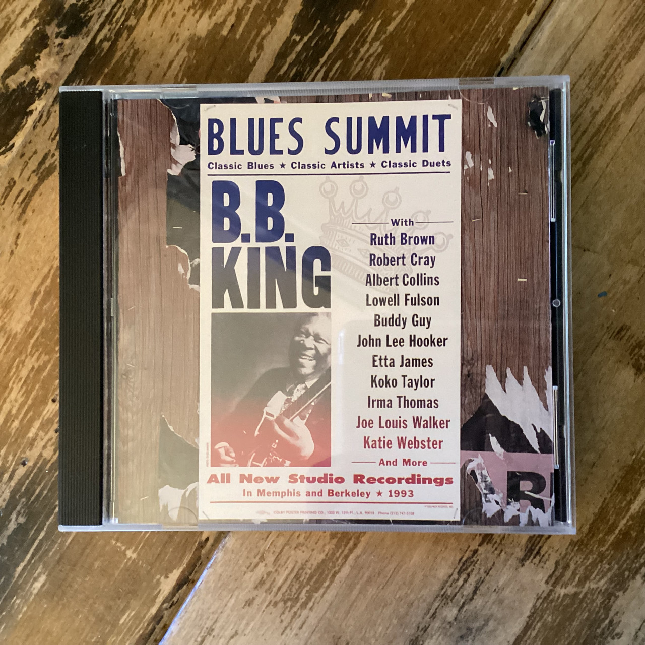 CD COMPACT DISC - B.B. King - Blues Summit - COMPACT DISC CD COMPACT DISC - B.B. King - Blues Summit - COMPACT DISC
