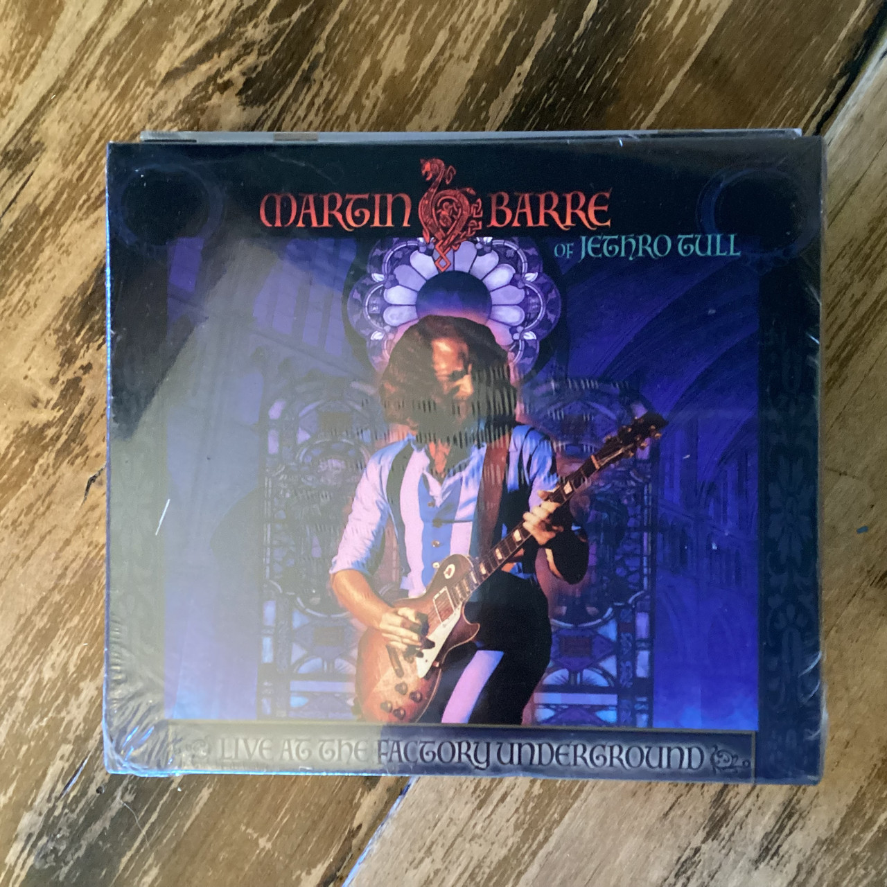 CD COMPACT DISC - Martin Barre – Live At The Factory Underground - SEALED -  COMPACT DISC CD COMPACT DISC - Martin Barre – Live At The Factory Underground - SEALED -  COMPACT DISC