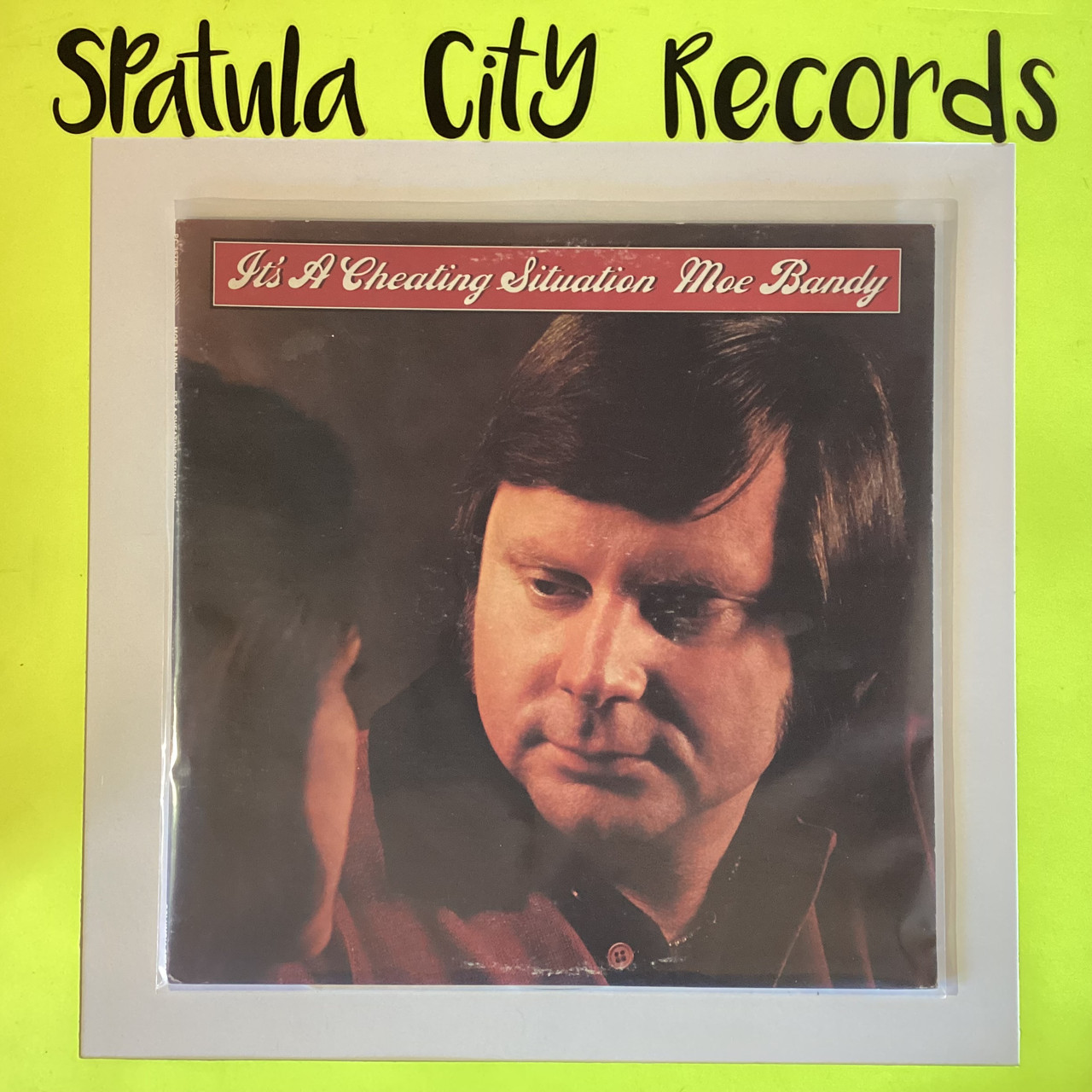 Moe Bandy - It's a cheating Situation - vinyl record album LP