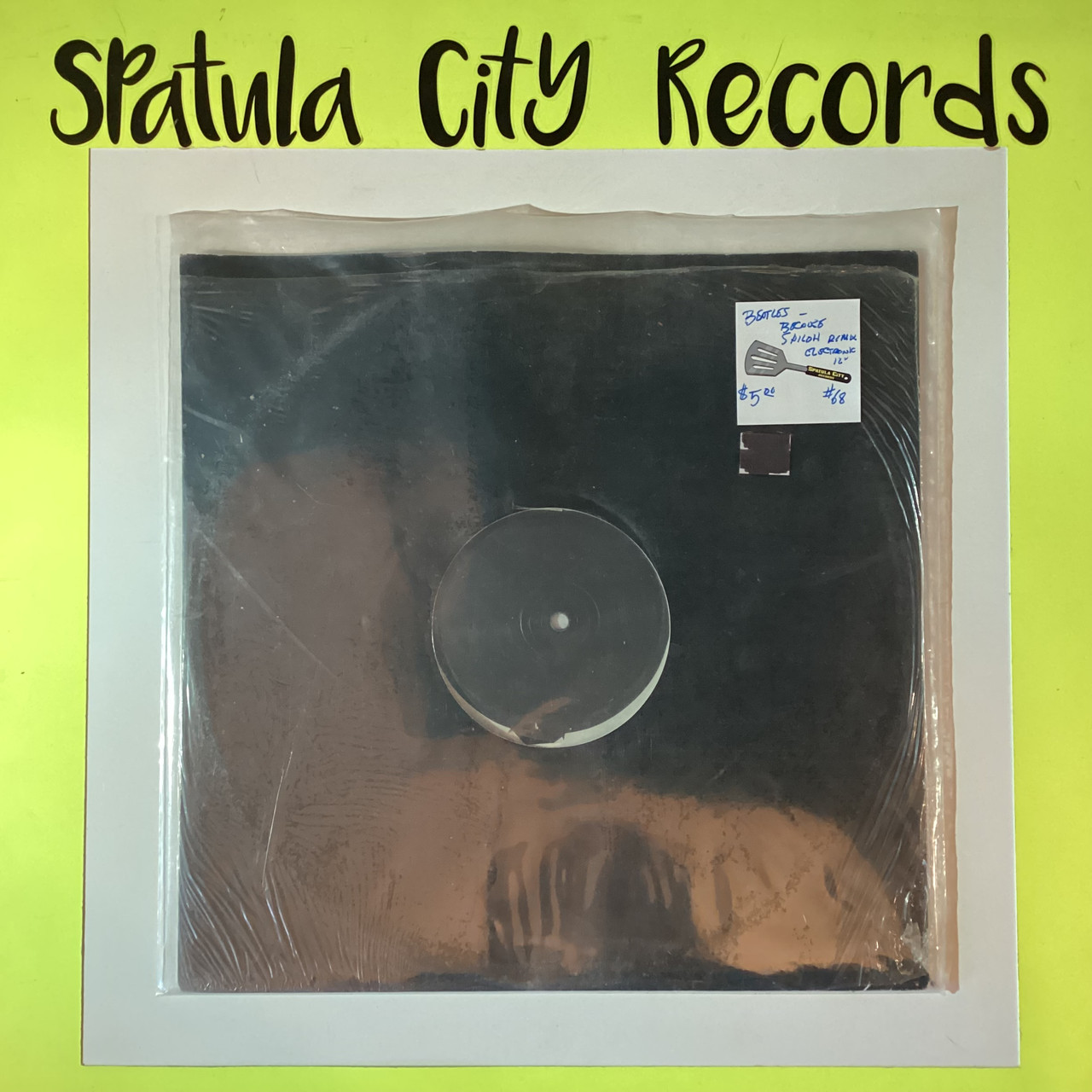 The Beatles - because - (Shiloh's just for Annie remix) - 12" single - vinyl record album LP