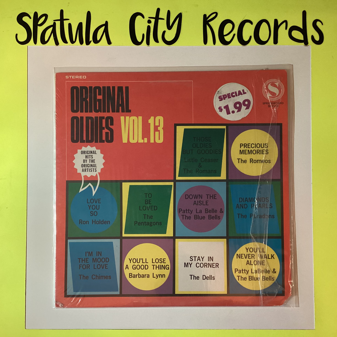 Original Oldies Vol. 13 - compilation - vinyl record album LP Original Oldies Vol. 13 - compilation - vinyl record album LP