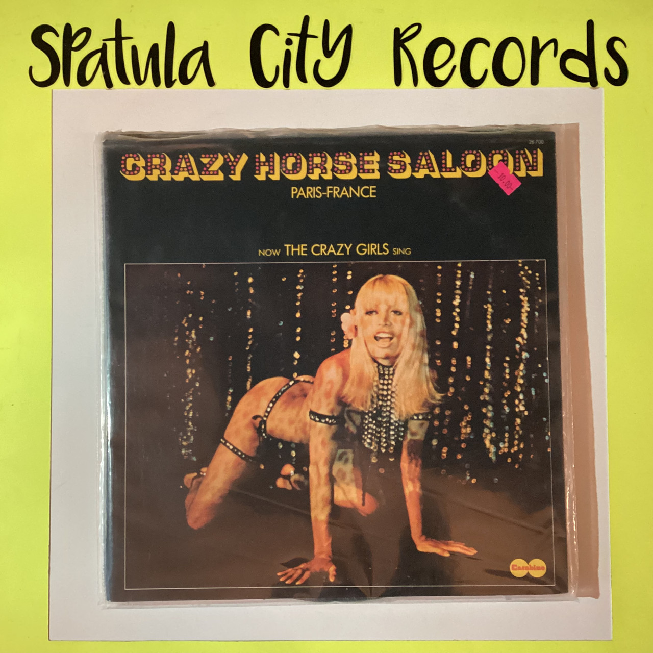 The Crazy Girls And The Crazy Horse Saloon Orchestra – Crazy Horse Saloon - FRANCE IMPORT  - vinyl record album LP