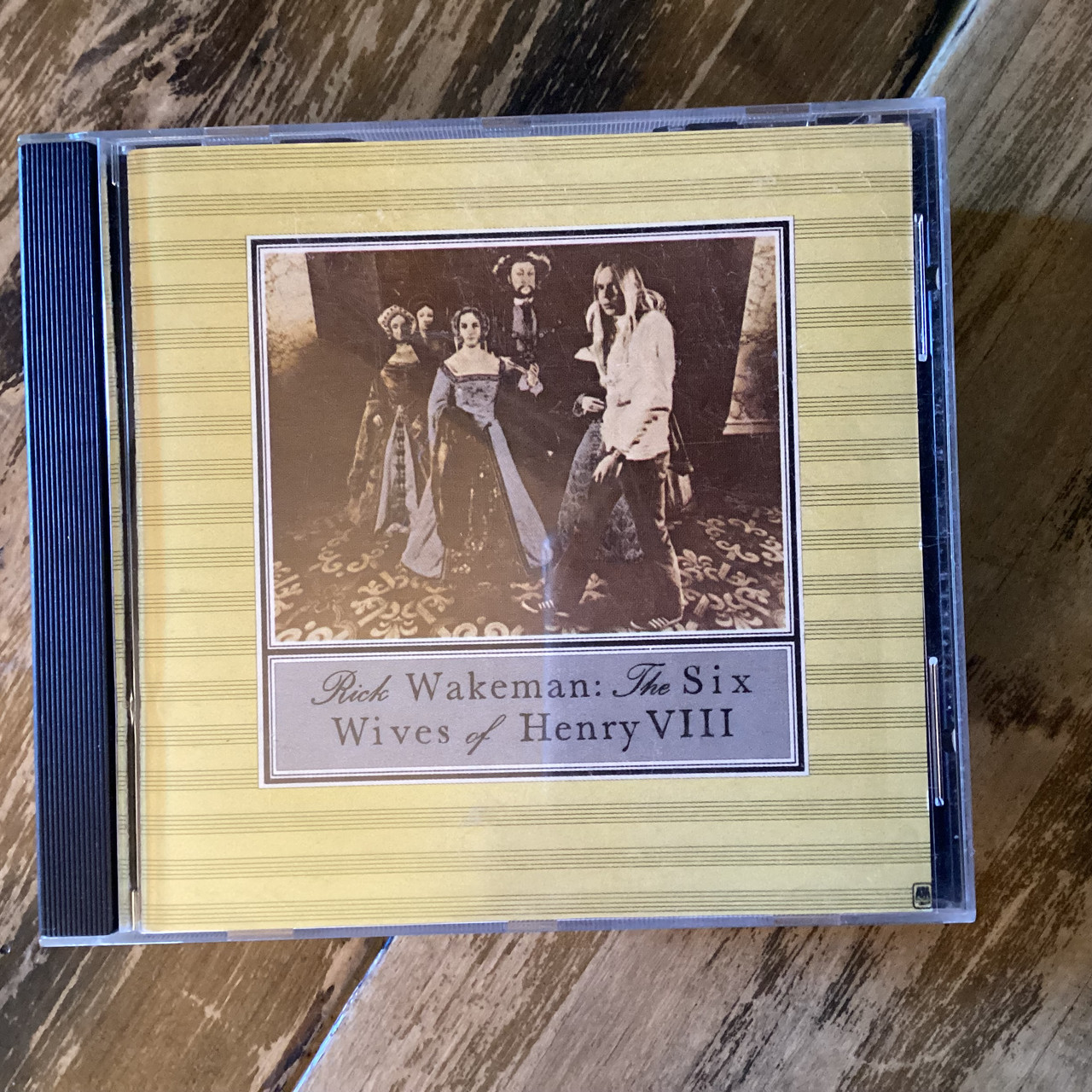 CD COMPACT DISC - Rick Wakeman - The Six Wives Of Henry VIII - COMPACT DISC