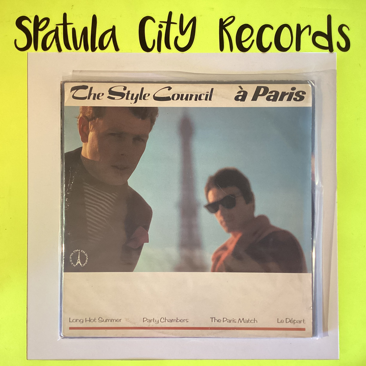 The Style Council -  A Paris - UK IMPORT  - 12" single vinyl record album LP