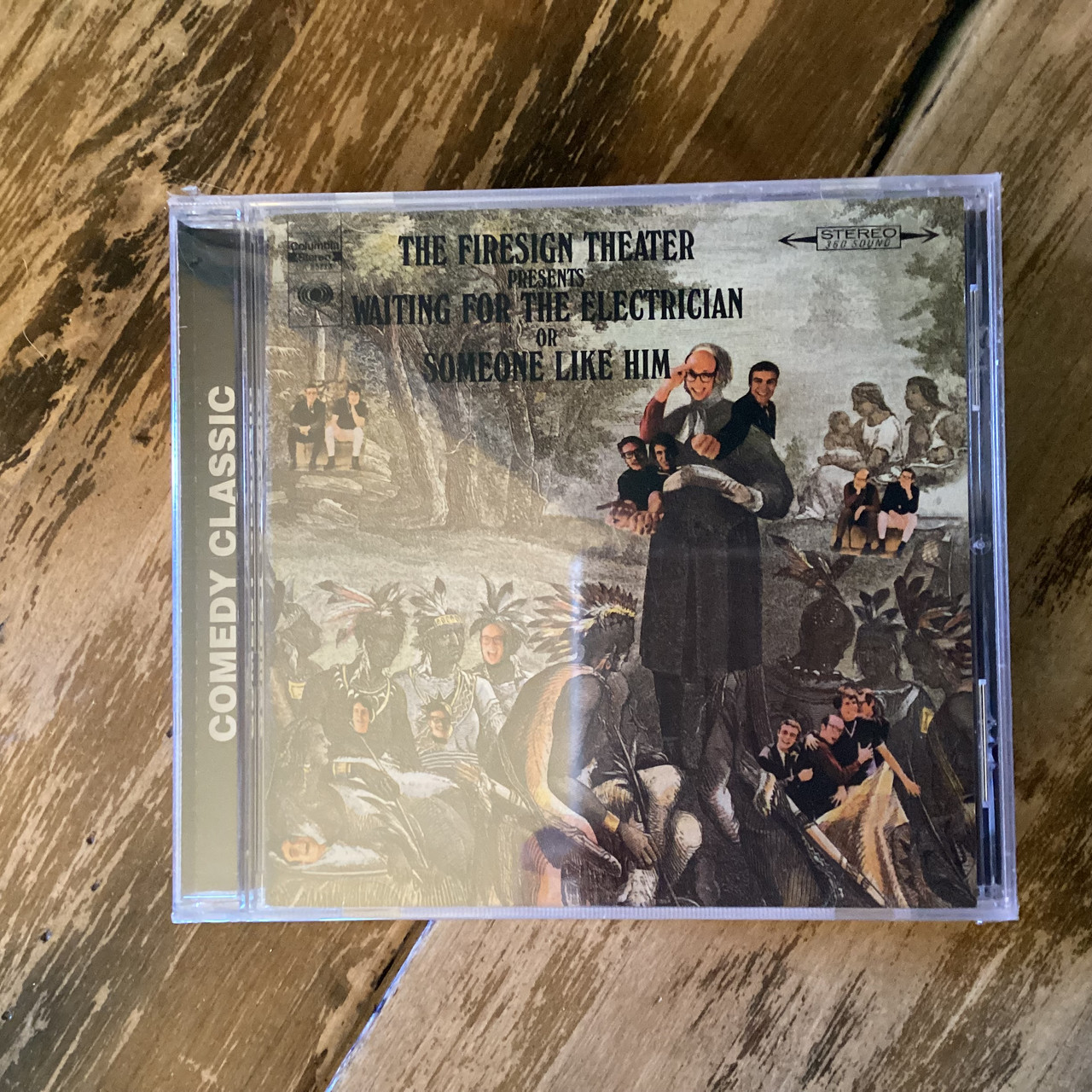 CD COMPACT DISC - The Firesign Theater - Waiting For The Electrician Or Someone Like Him - SEALED - COMPACT DISC CD COMPACT DISC - The Firesign Theater - Waiting For The Electrician Or Someone Like Him - SEALED - COMPACT DISC