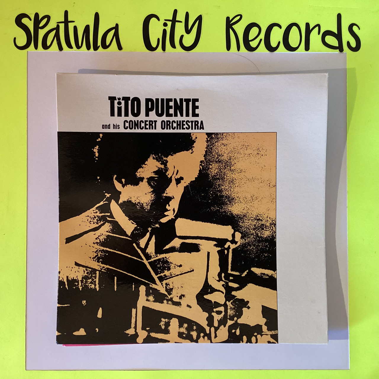 Tito Puente -Tito Puente and his Concert Orchestra - WLP PROMO  - vinyl record album LP Tito Puente -Tito Puente and his Concert Orchestra - WLP PROMO  - vinyl record album LP