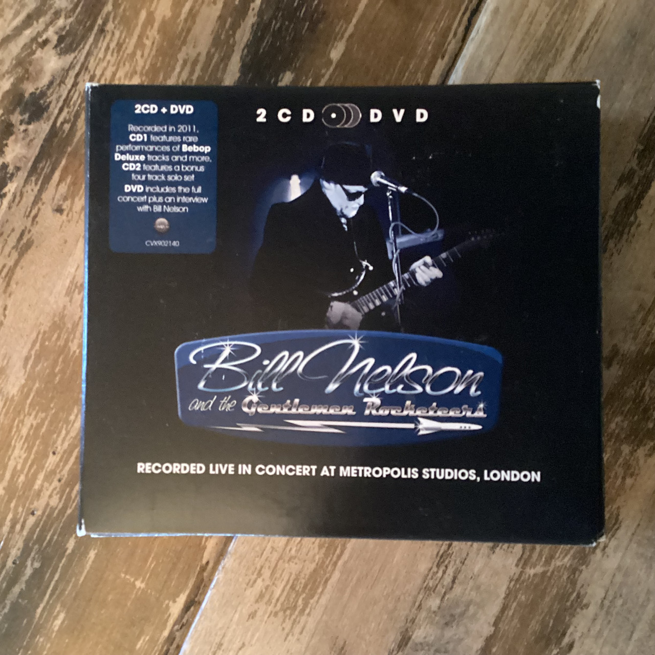 CD COMPACT DISC - Bill Nelson And The Gentlemen Rocketeers – Recorded Live In Concert At Metropolis Studios, London - CANADA IMPORT - 3 x  - COMPACT DISC