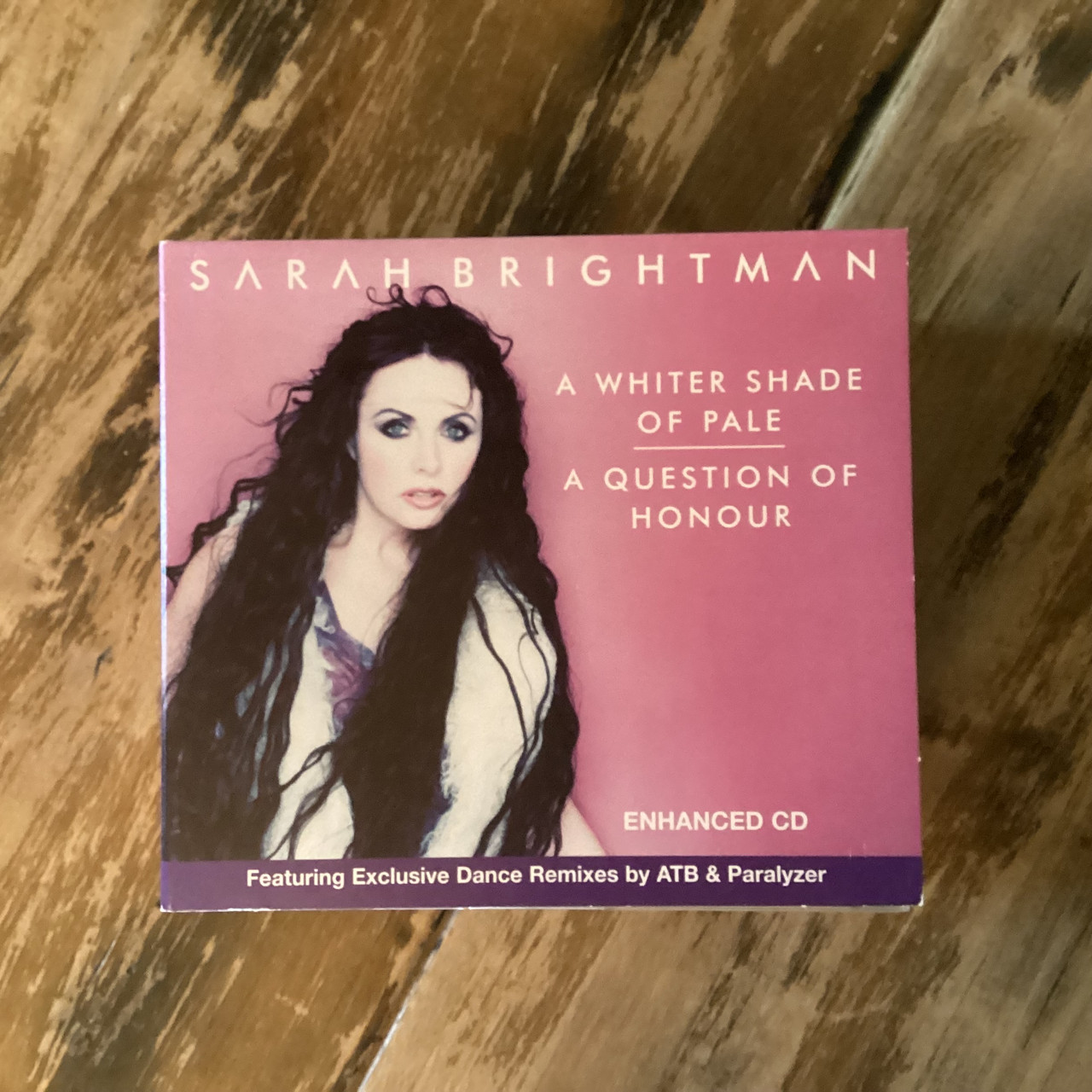 CD COMPACT DISC - Sarah Brightman – A Whiter Shade Of Pale / A Question Of Honour -  COMPACT DISC