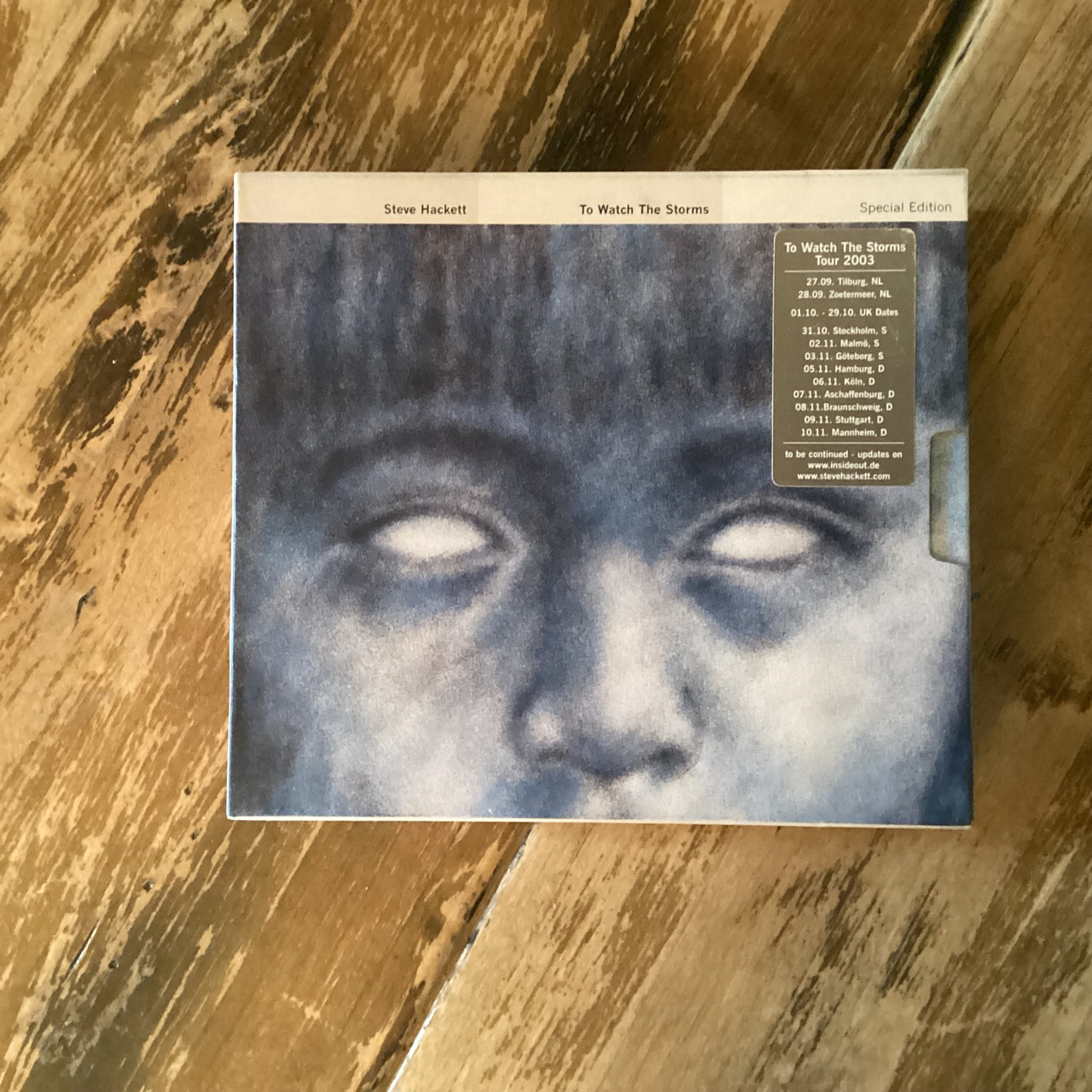 CD COMPACT DISC - Steve Hackett – To Watch The Storms - EUROPE  IMPORT - COMPACT DISC