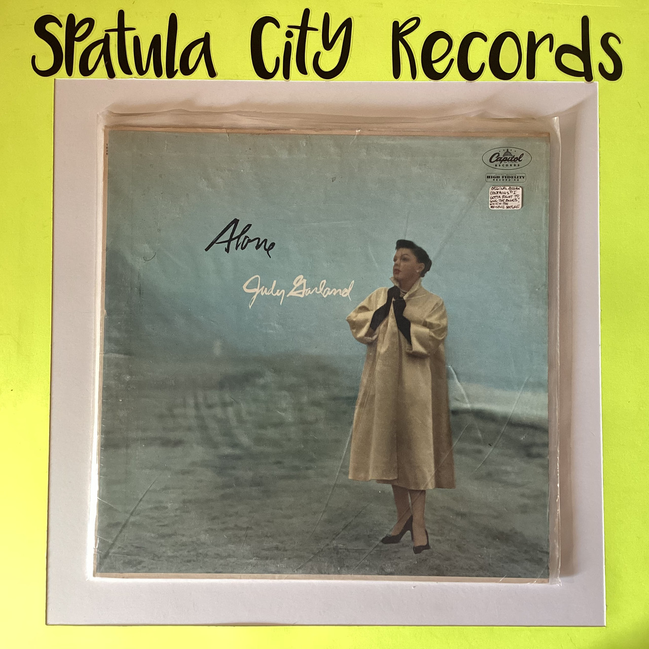 Judy Garland - Alone - MONO - vinyl record album LP