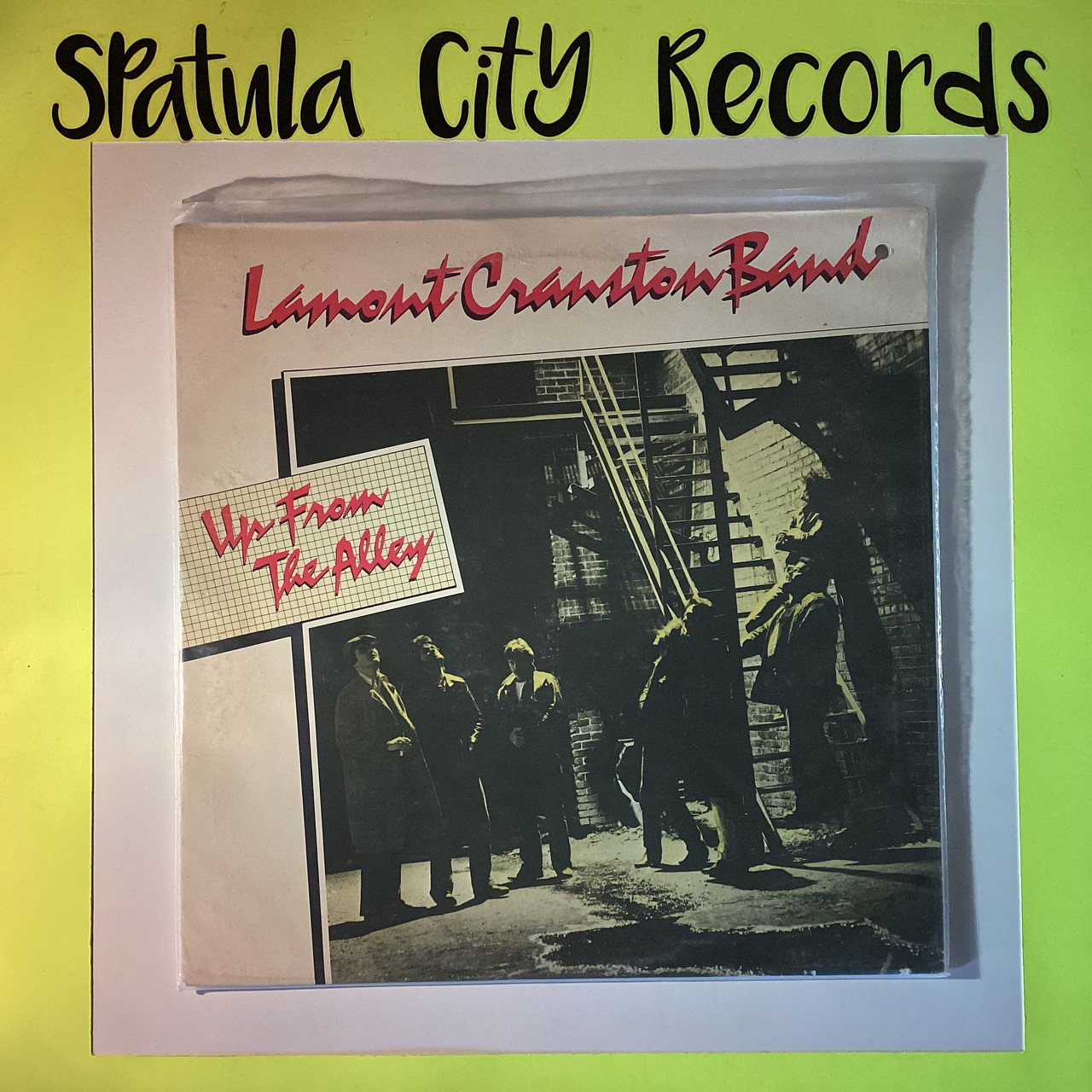 Lamont Cranston Band – Up From The Alley - vinyl record LP