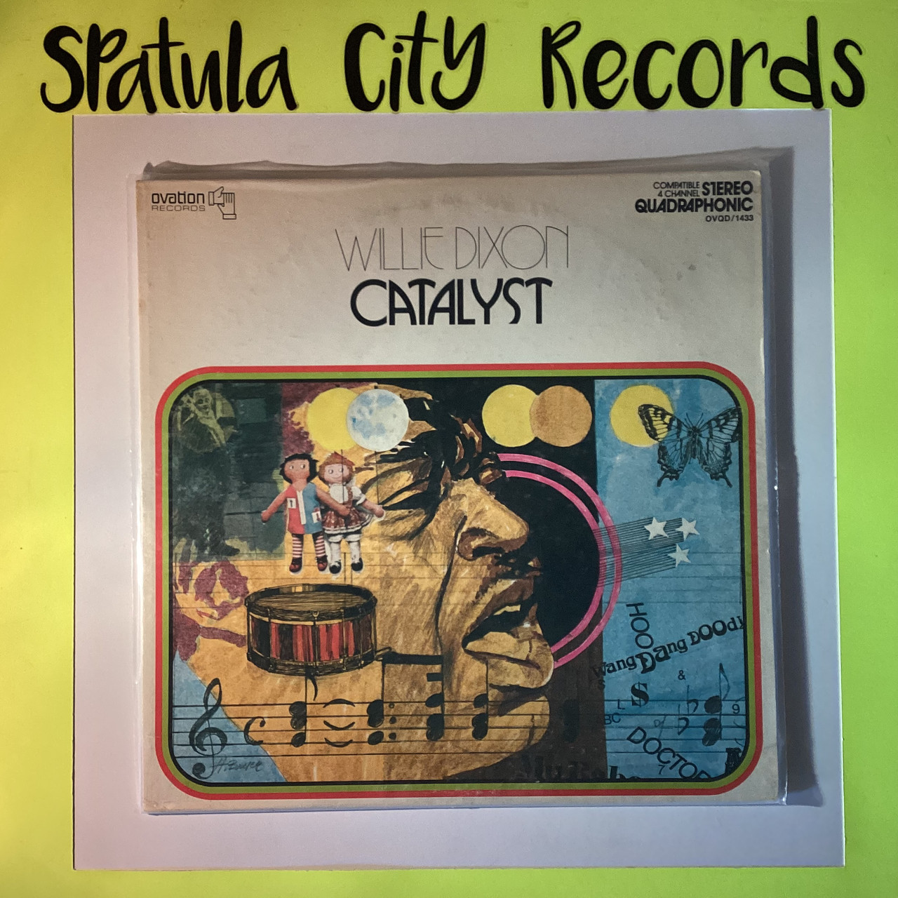 Willie Dixon – Catalyst - WLP PROMO - QUADRAPHONIC - vinyl record LP