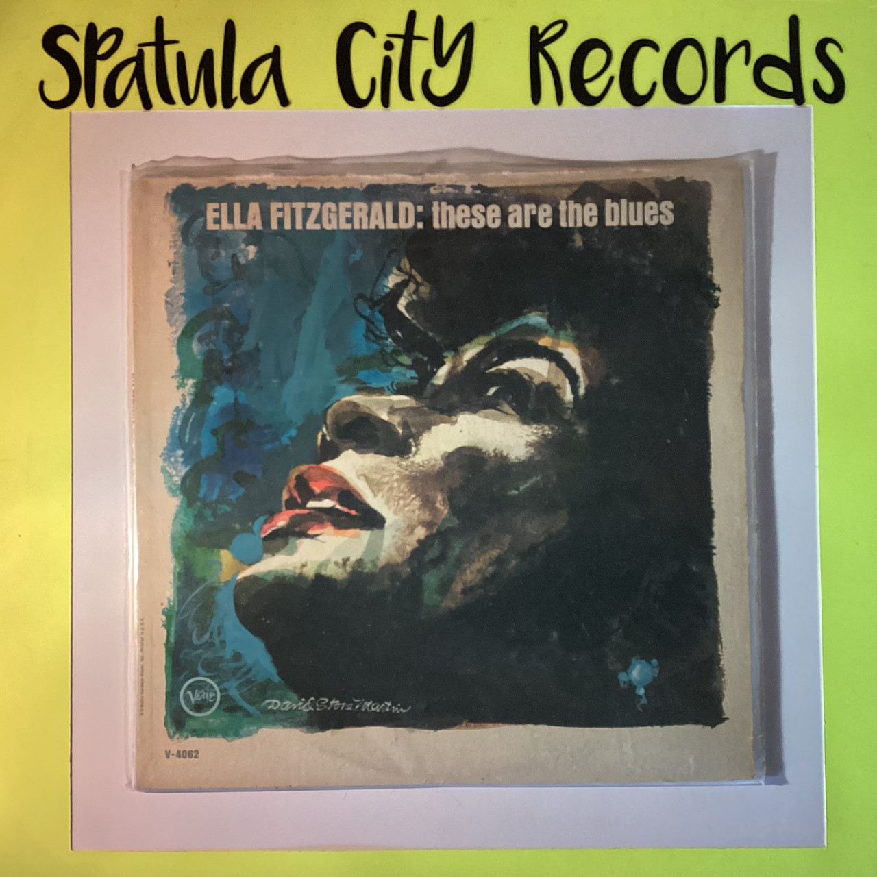 Ella Fitzgerald – These Are The Blues - MONO - vinyl record LP