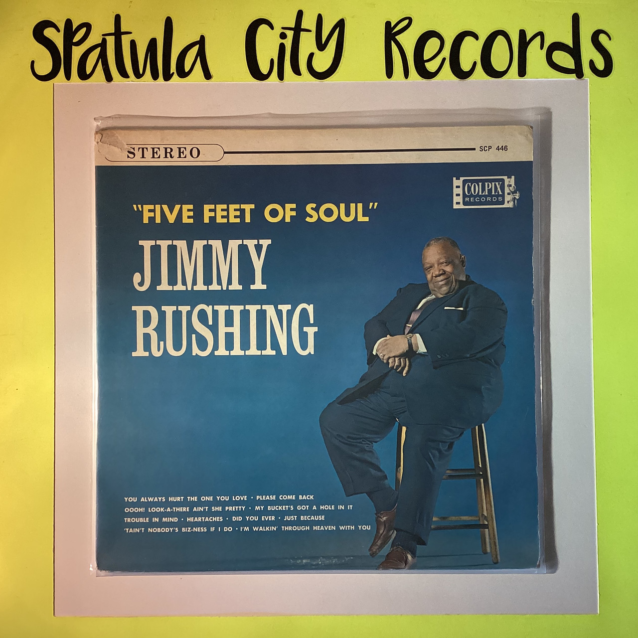 Jimmy Rushing – Five Feet Of Soul - vinyl record LP