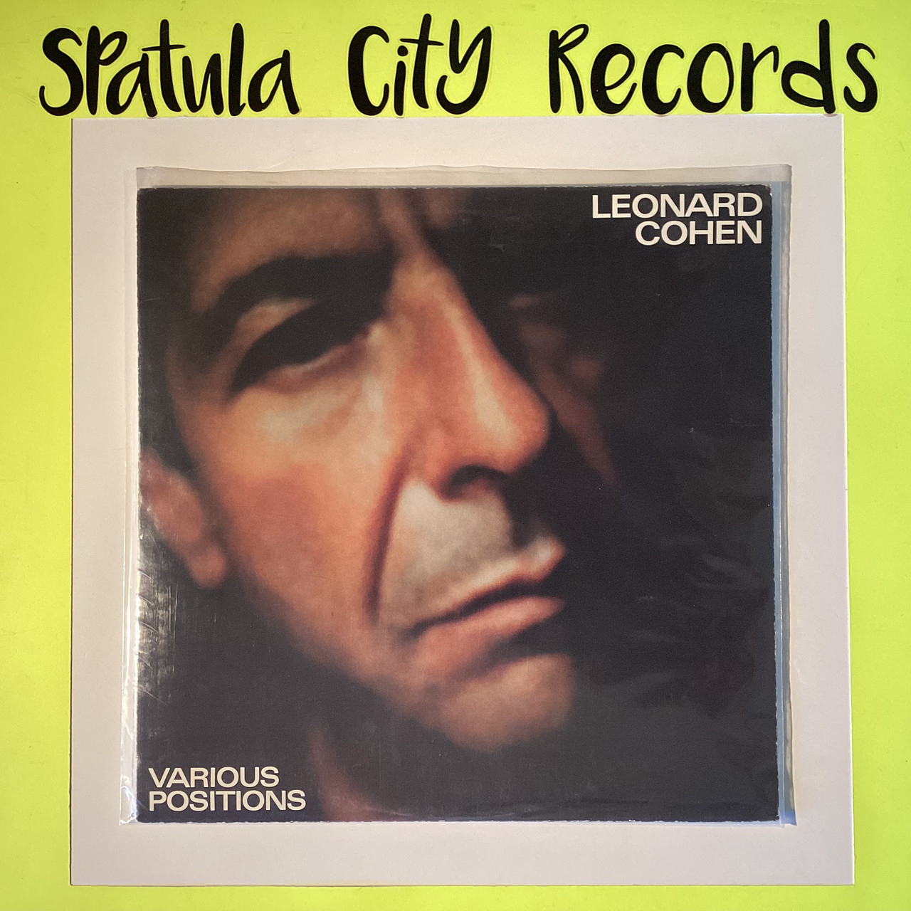 Leonard Cohen - Various Positions - vinyl record album LP