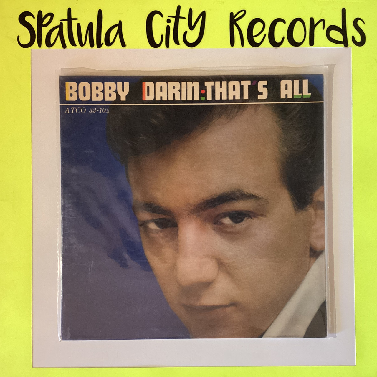 Bobby Darin – That's All - MONO - vinyl record album  LP