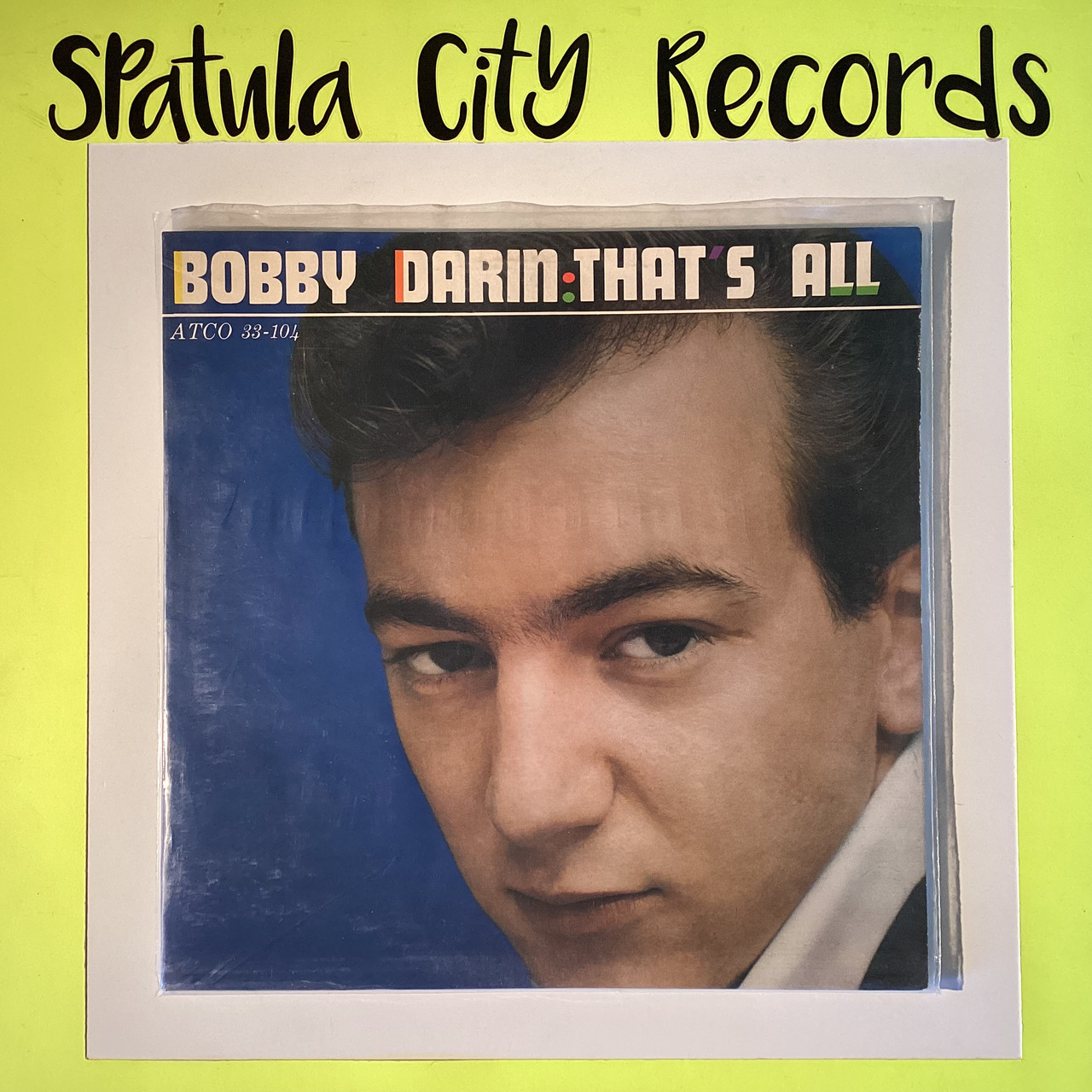 Bobby Darin – That's All - MONO - vinyl record album  LP