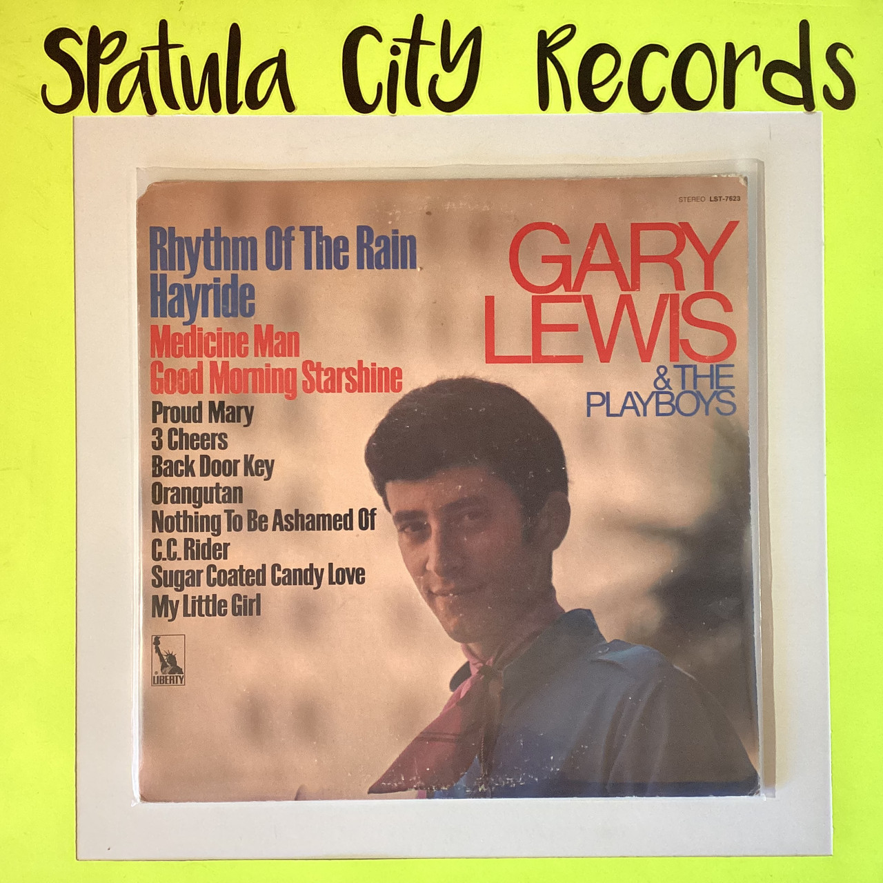 Gary Lewis & The Playboys – Rhythm Of The Rain / Hayride - vinyl record album LP