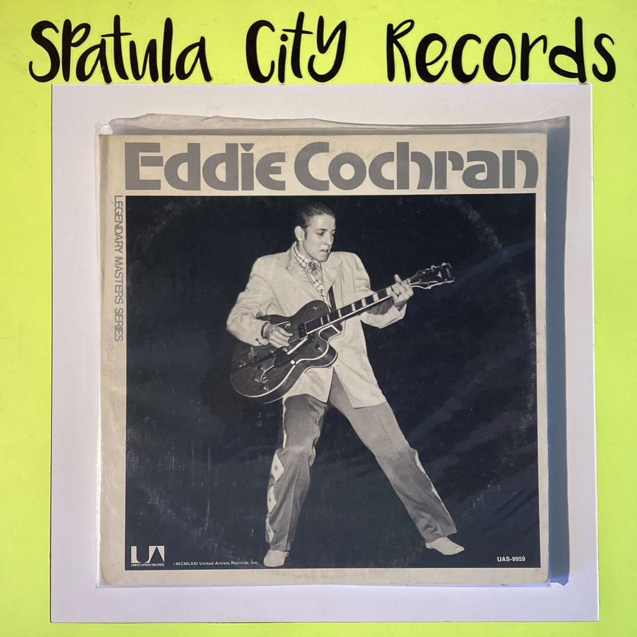 Eddie Cochran – Legendary Masters Series #4 - MONO - double vinyl record album LP