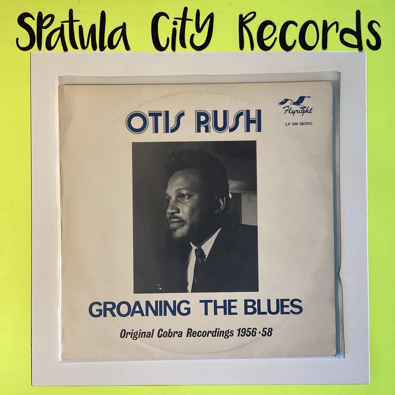 Otis Rush – Groaning The Blues (Original Cobra Recordings 1956-58) - UK IMPORT - MONO - vinyl record LP