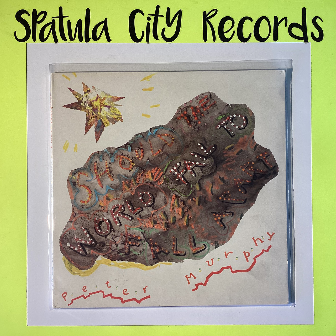 Peter Murphy – Should The World Fail To Fall Apart - UK IMPORT - vinyl record album LP