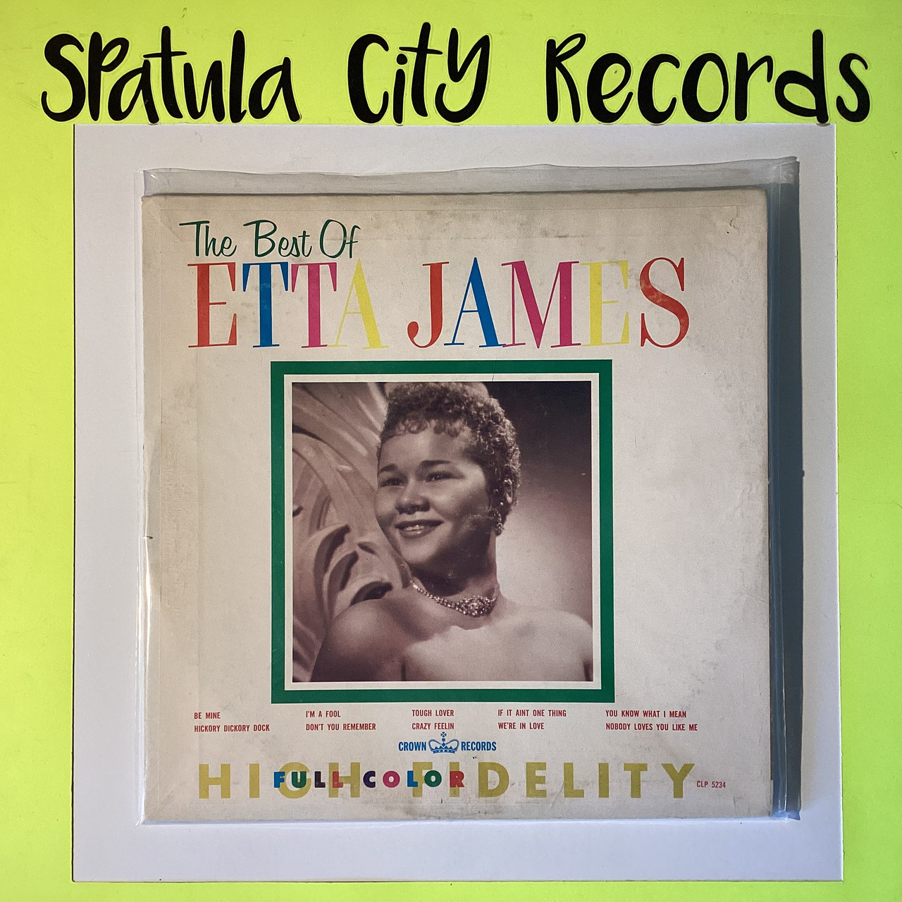 Etta James – The Best Of Etta James - vinyl record LP