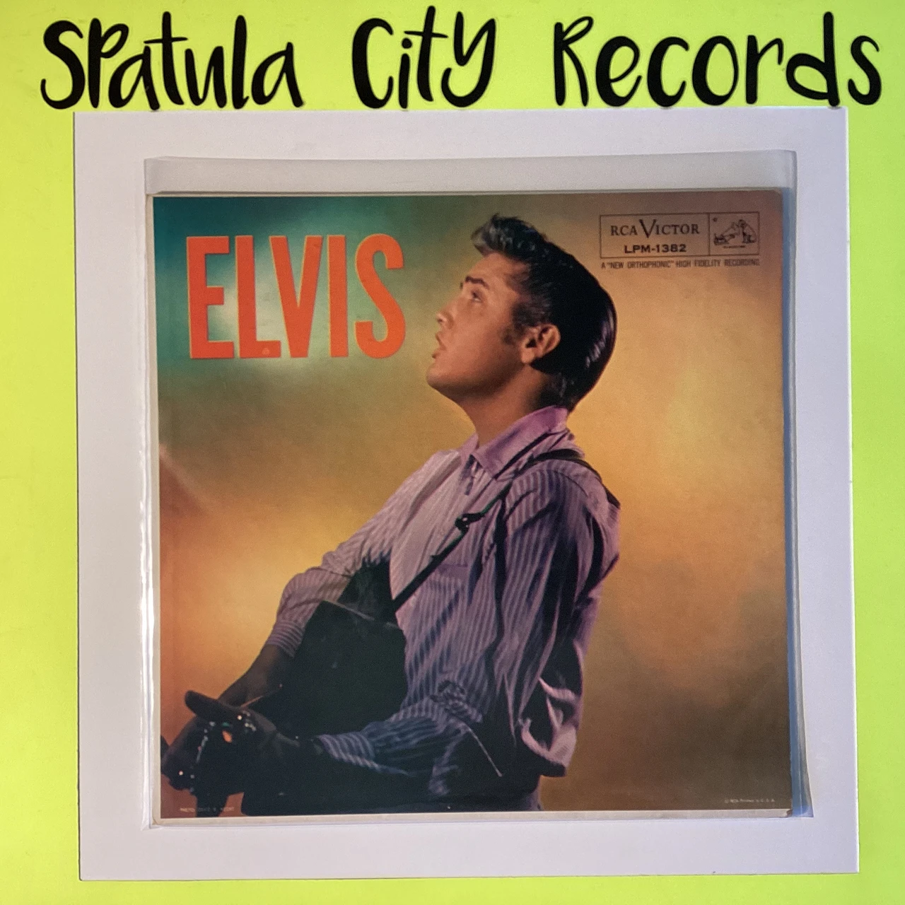 Elvis Presley - Elvis - MONO - vinyl record album  LP