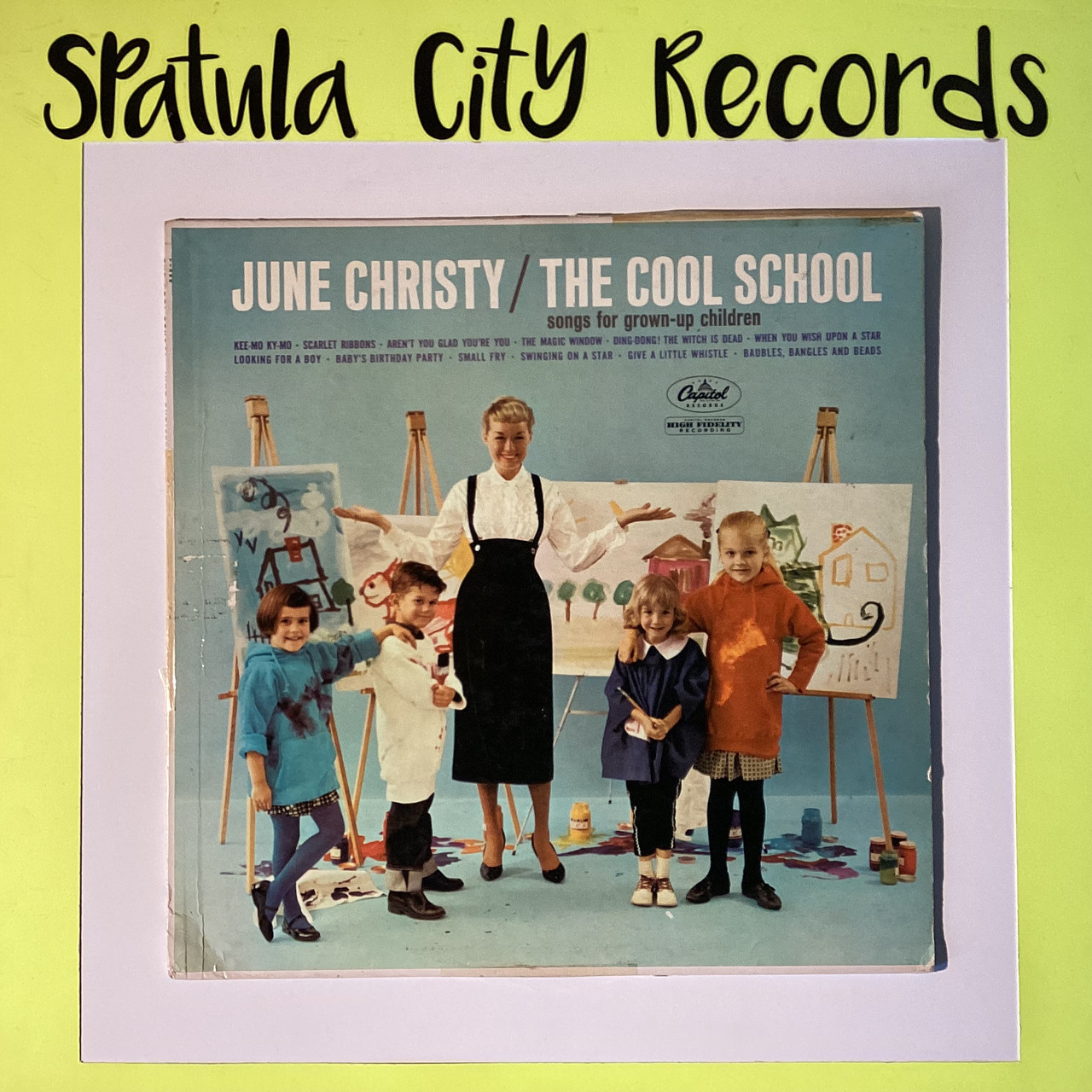 June Christy – The Cool School - MONO - vinyl record LP