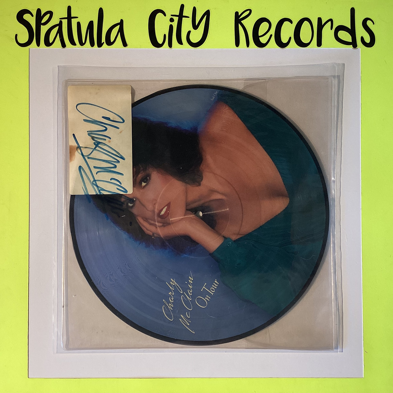 Charly McClain – On Tour - PICTURE DISC - AUTOGRAPHED - vinyl record album  LP