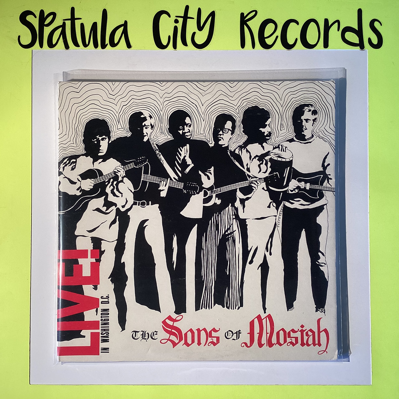 The Sons Of Mosiah – Live In Washington D.C. - double vinyl record album LP