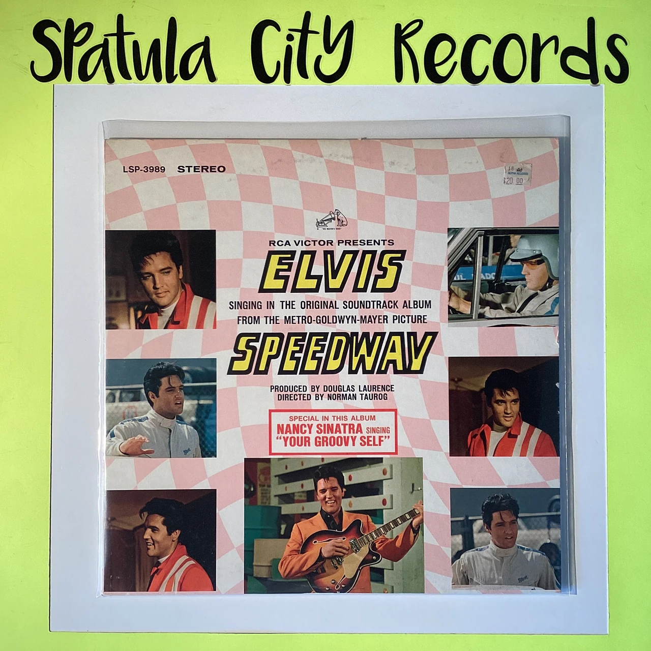 Elvis Presley - Speedway- soundtrack - vinyl record album LP