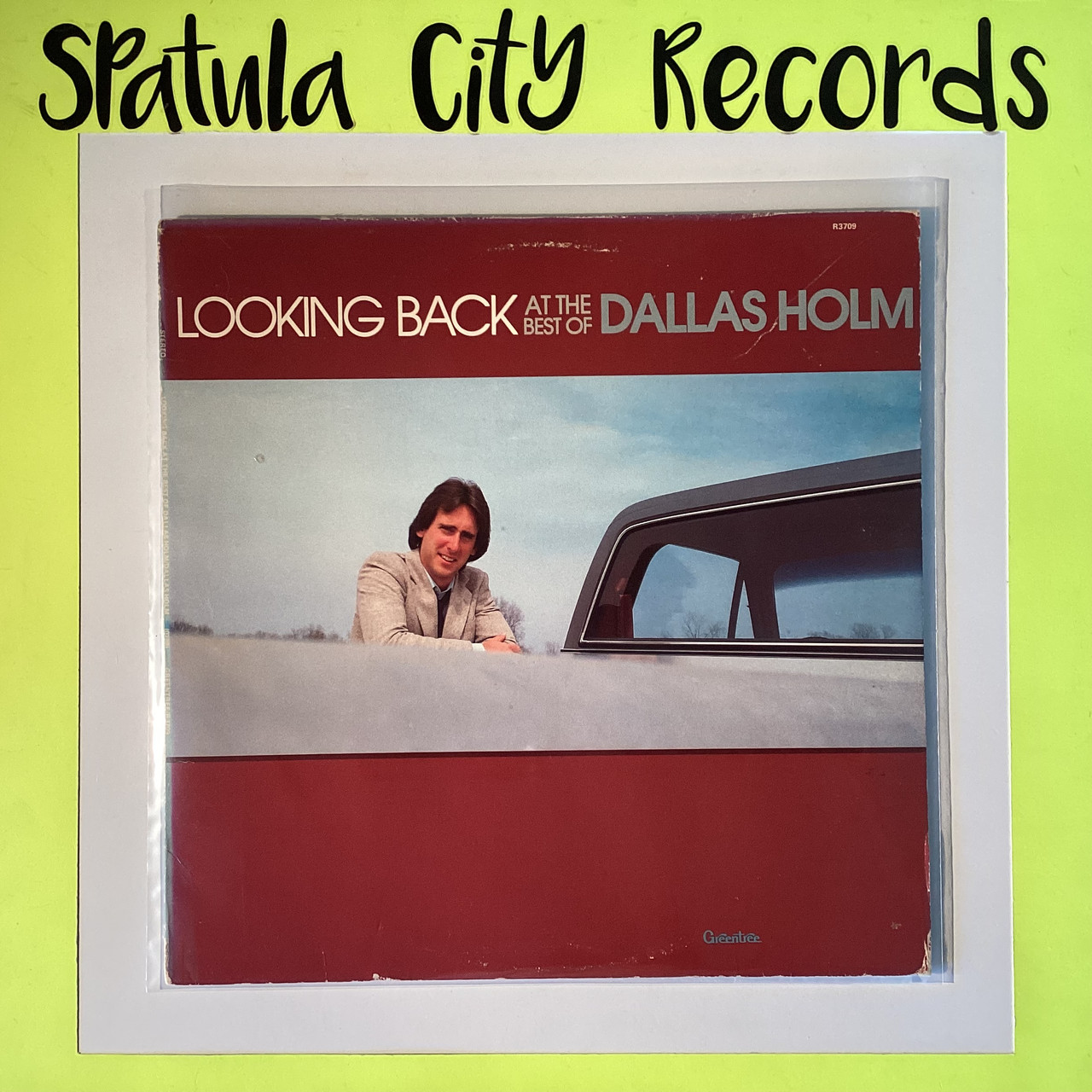 Dallas Holm – Looking Back At The Best Of Dallas Holm - vinyl record LP