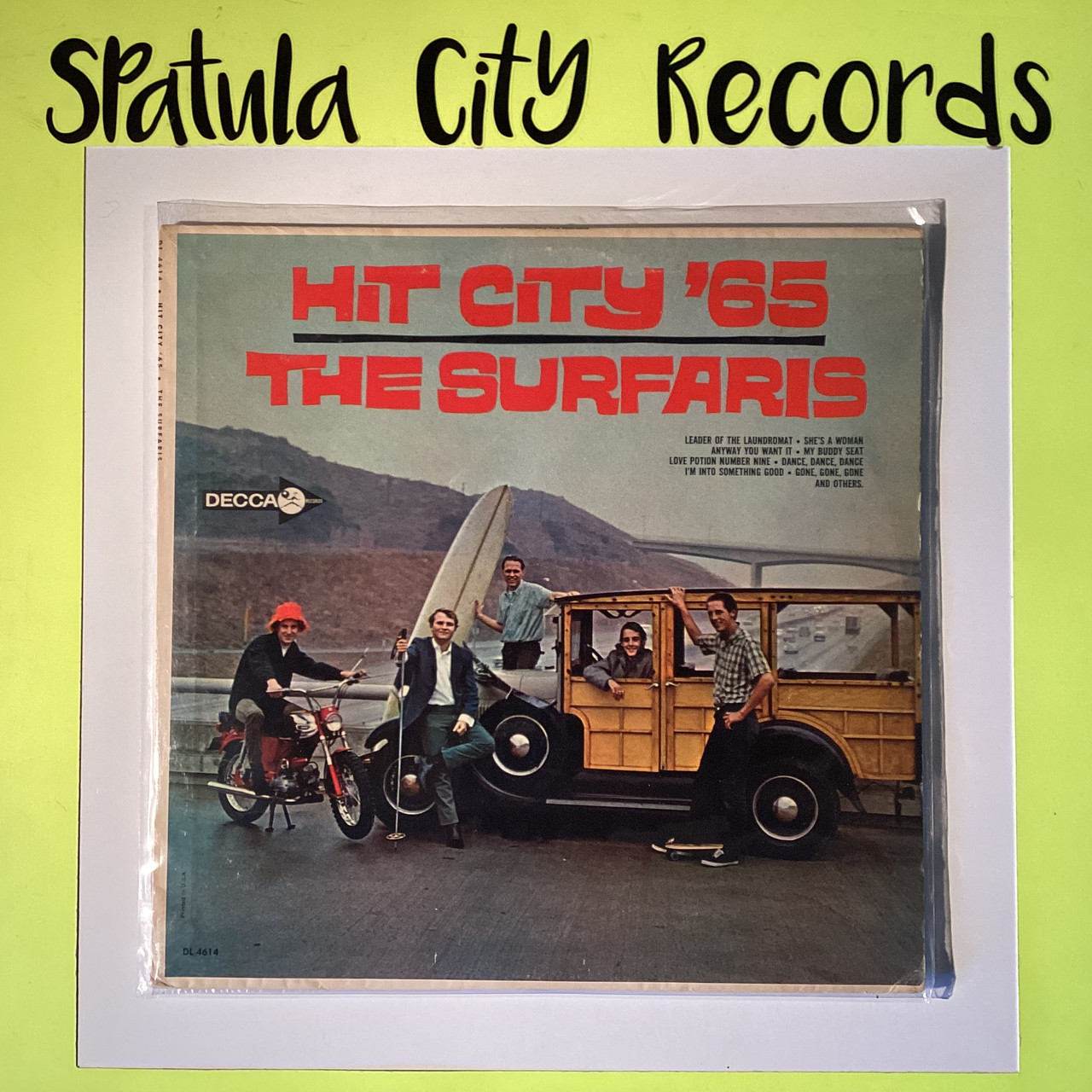 The Surfaris  - Hit City '65 - vinyl record album LP