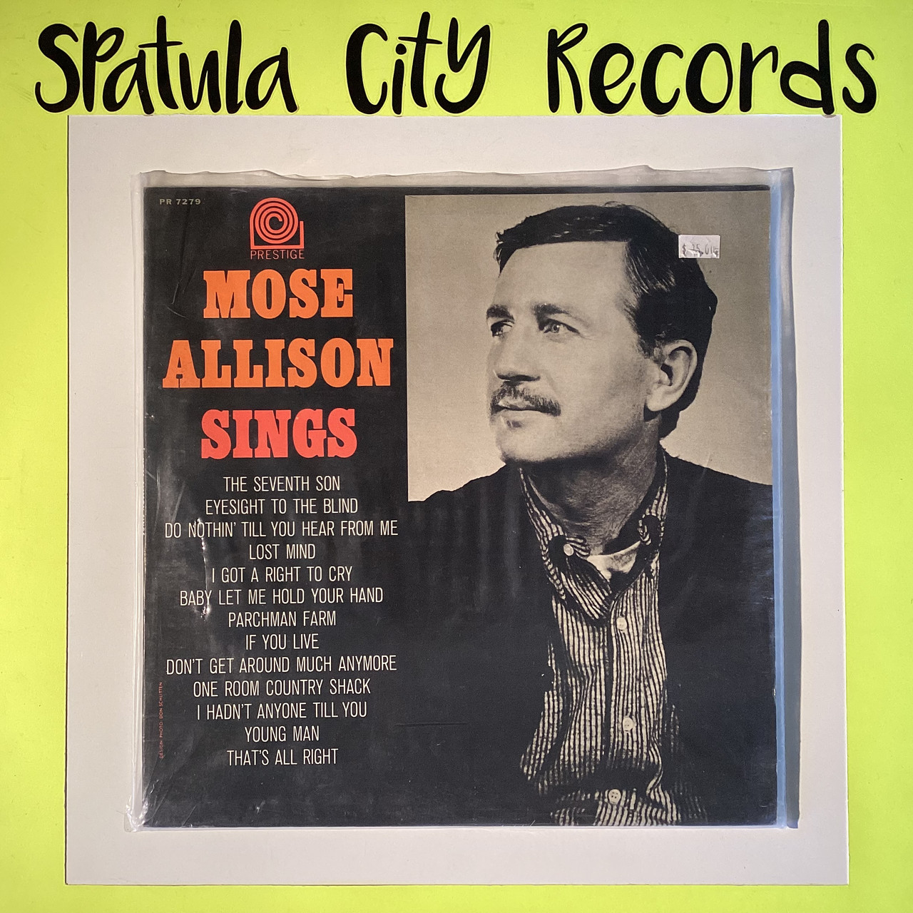 Mose Allison – Mose Allison Sings - MONO - vinyl record album LP