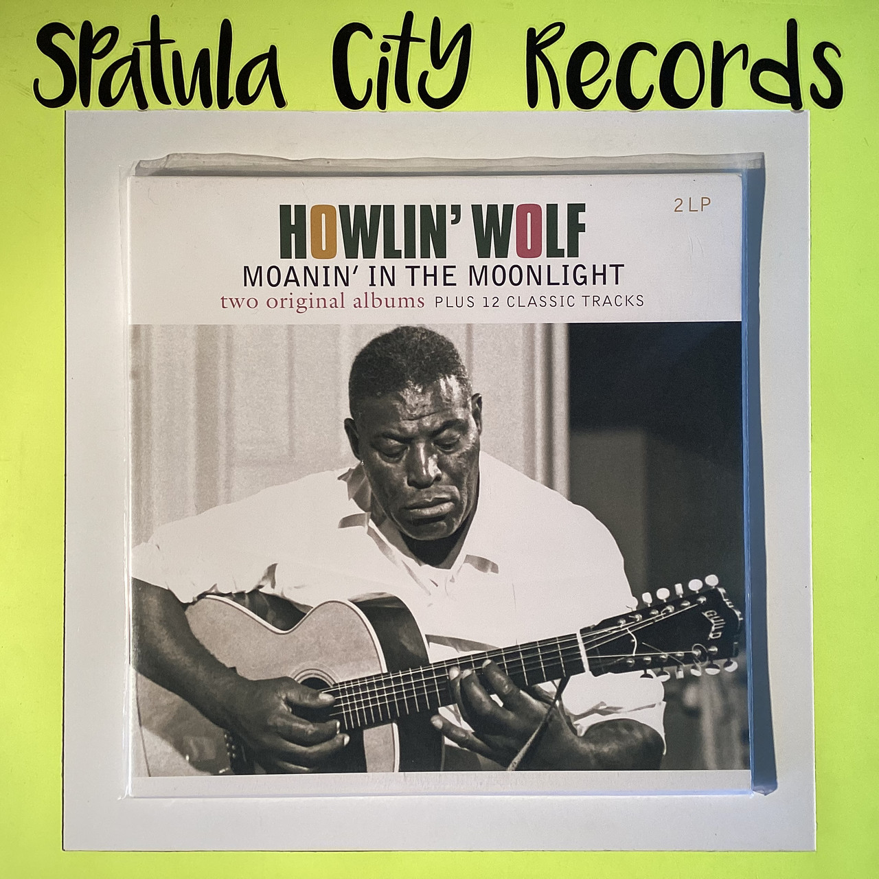 Howlin' Wolf – Moanin' In The Moonlight - EUROPE IMPORT - double vinyl record album LP