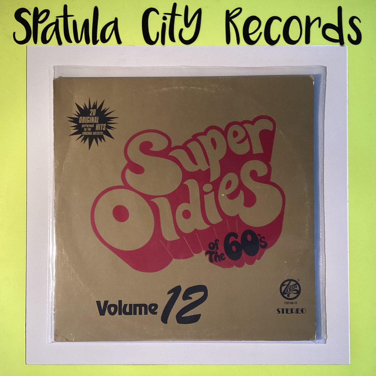 Super Oldies Of The 60's Volume 12 - compilation - vinyl record album LP