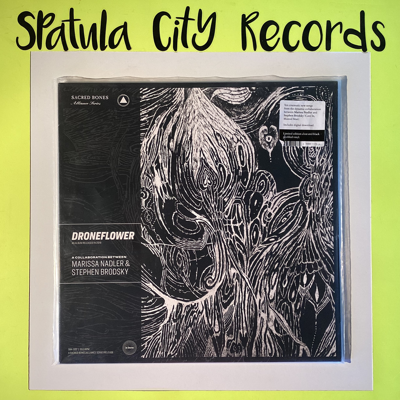 Marissa Nadler & Stephen Brodsky – Droneflower - vinyl record LP
