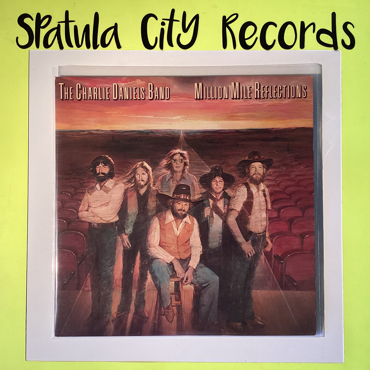The Charlie Daniels Band - Million Mile Reflections - vinyl record album LP