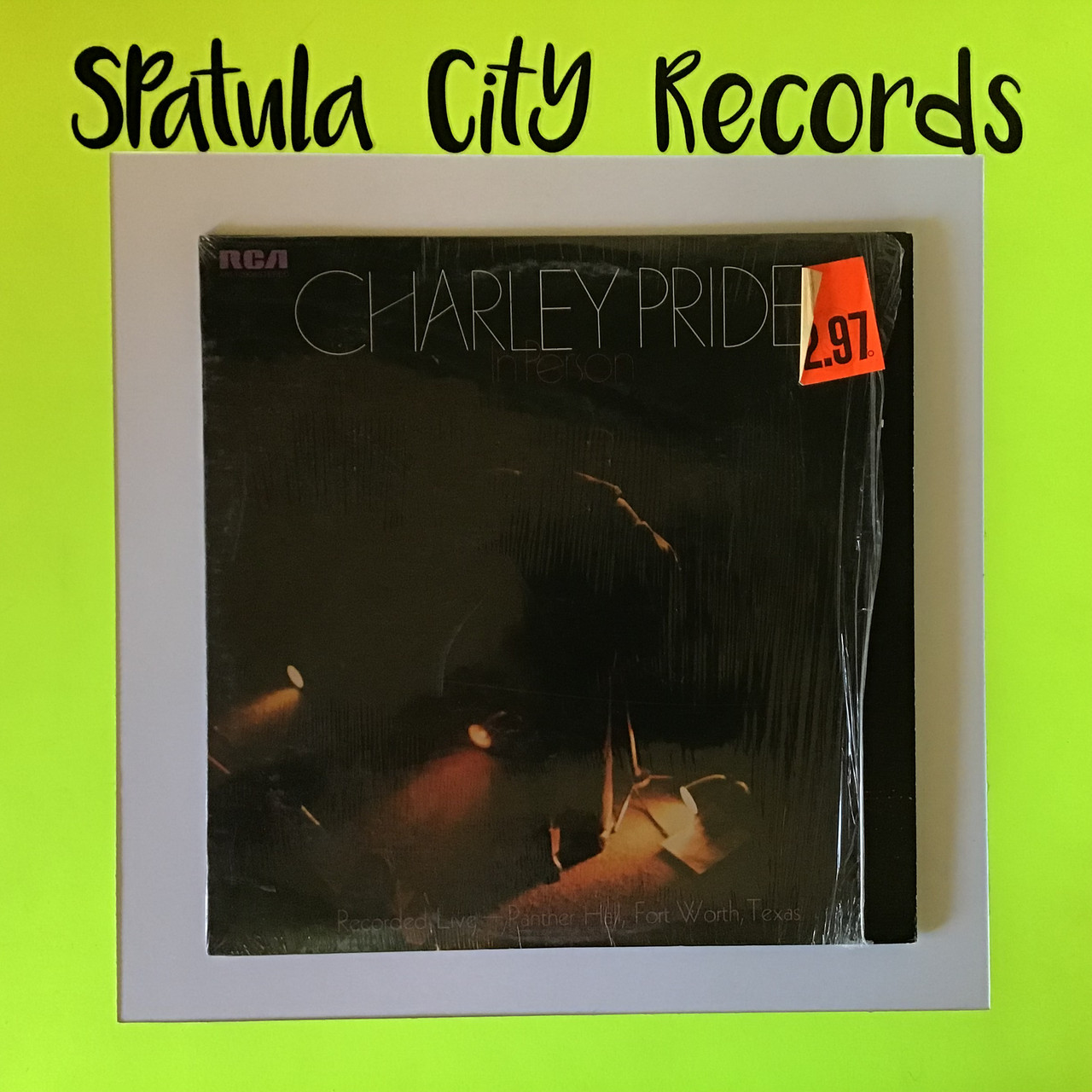 Charley Pride - In Person - Vinyl record album LP