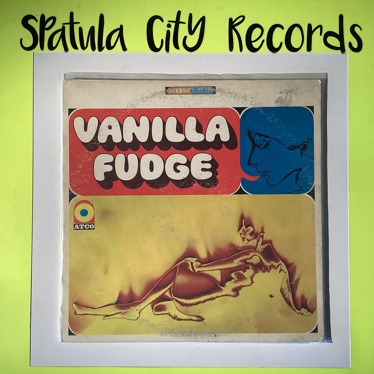 Vanilla Fudge - Vanilla Fudge  - self-titled - vinyl record album LP